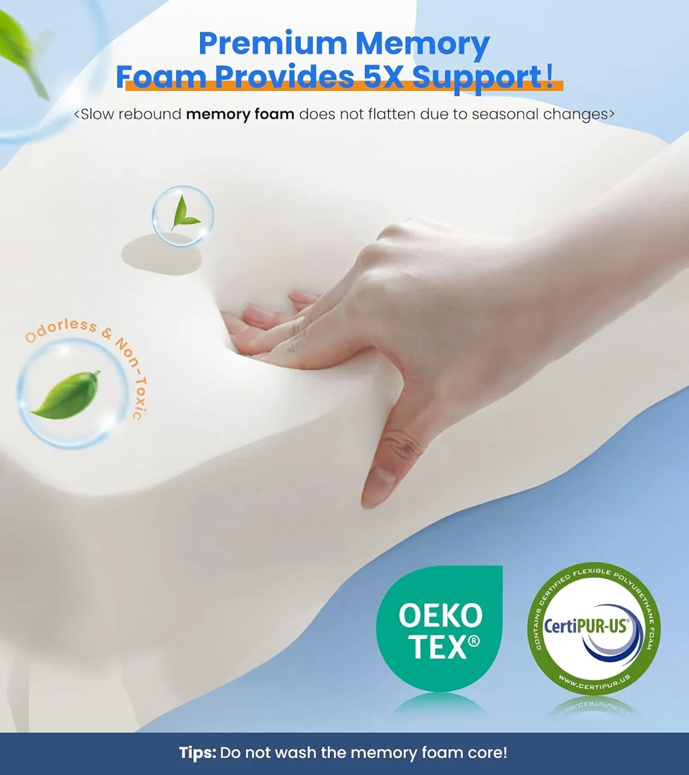 Cozyplayer Ultra Pain Relief Cooling Pillow