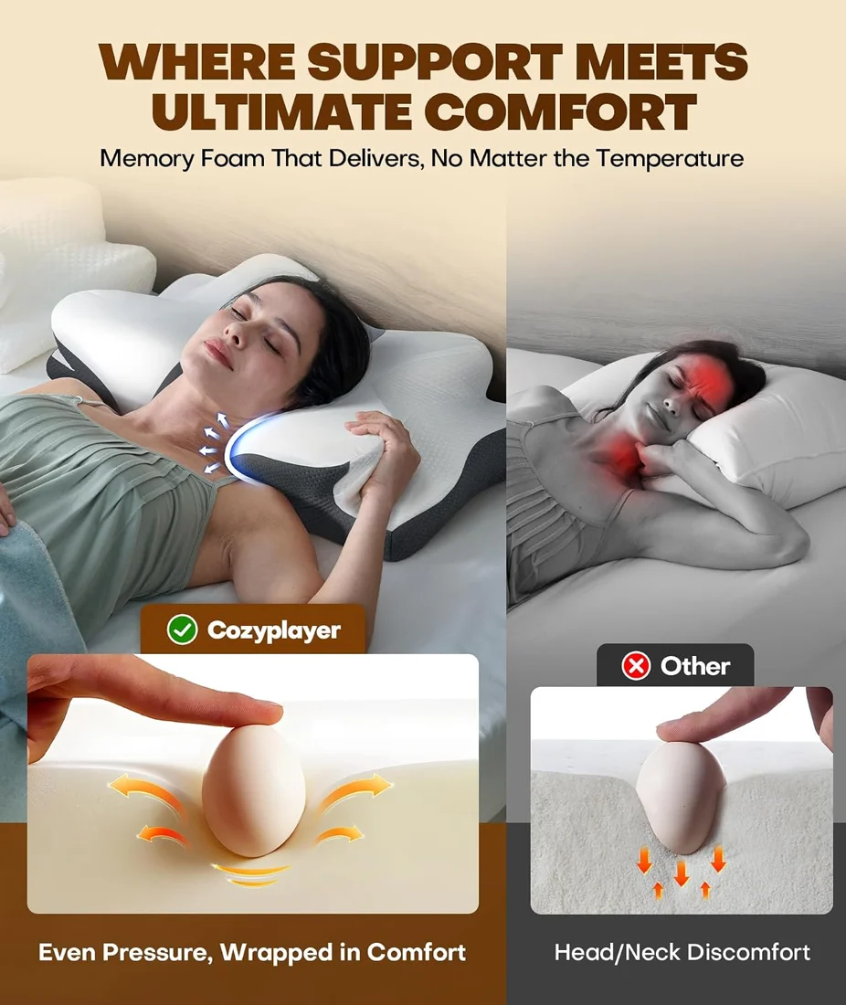 Cozyplayer True Cooling Cervical Pillow